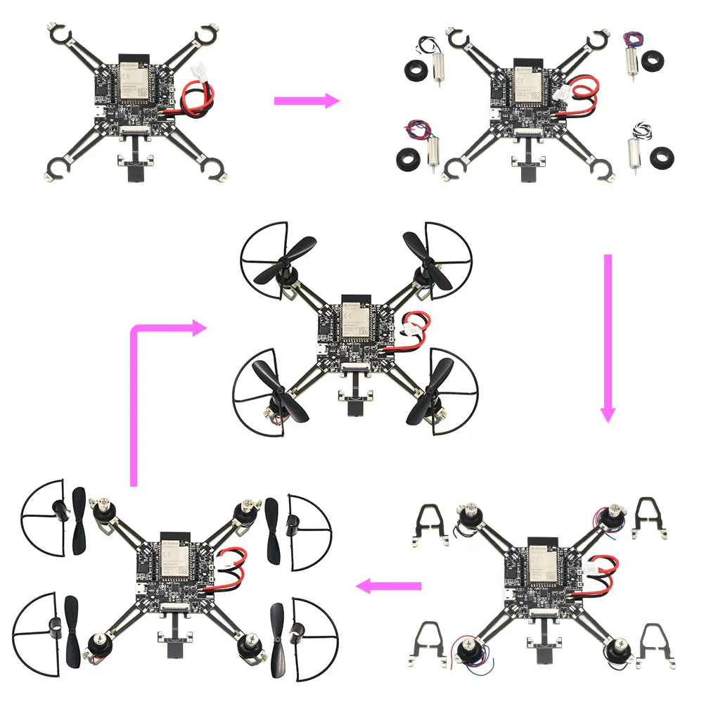 Mitoot ESP32S2 ESP32 Flight Control Open Source Quadcopter ESP-airplane ...