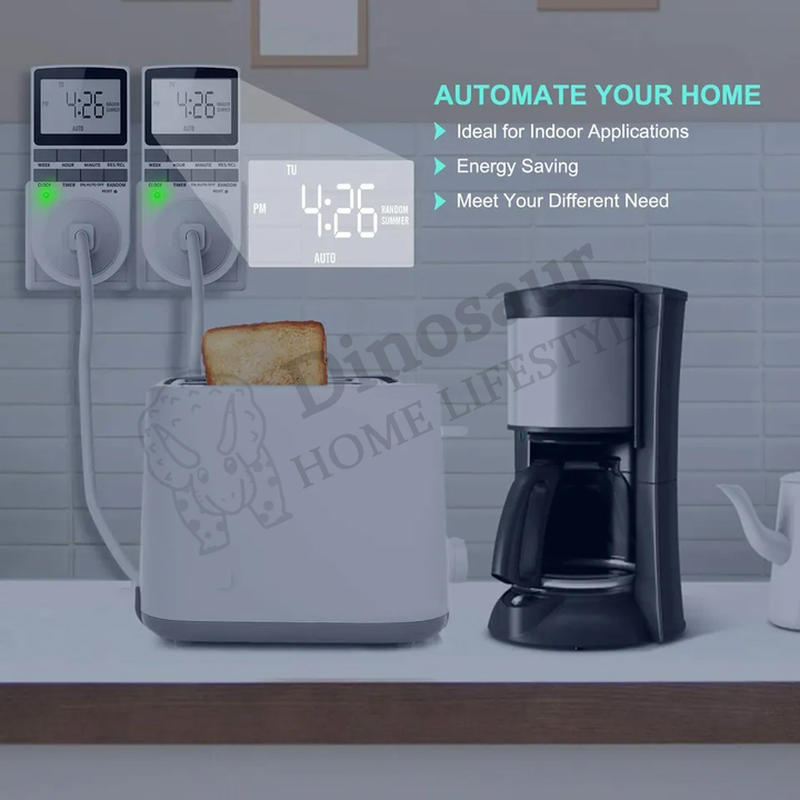 🇸🇬 ReadyStock - SG 3Pin Plug Digital Timer Plug Wall Plug LCD 24 Hr ...