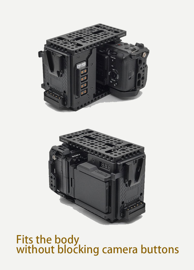 FusionRig For Sony FX3/FX30 Camera Cage Expansion Module cineback ...