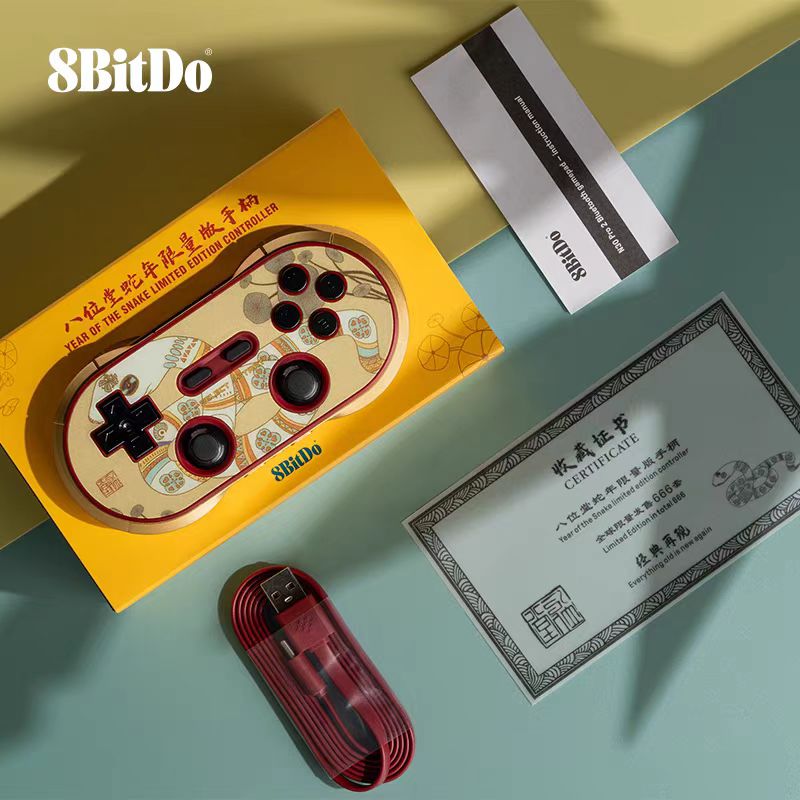 8BitDo SN30 Pro Bluetooth Gamepad Wireless Hall Effect Joysticks for ...