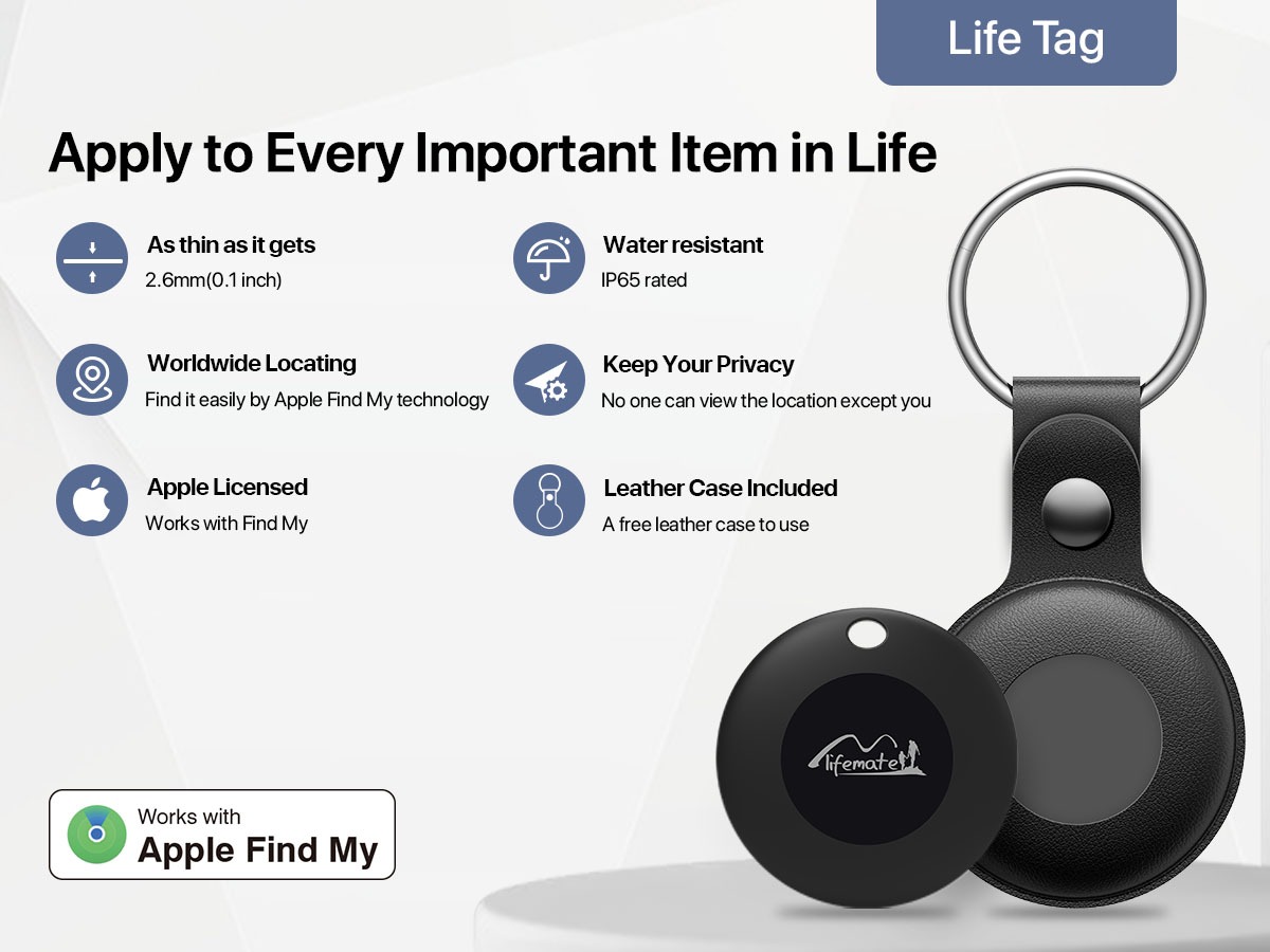 [SG Stock] LifeTag Bluetooth Tracker Smart GPS Tracker Anti-lost Pet ...