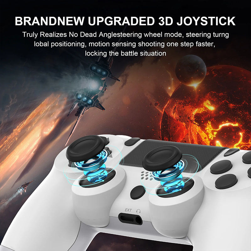 DualShock Bluetooth Wireless Controller Gamepad Joystick for PC Android ...