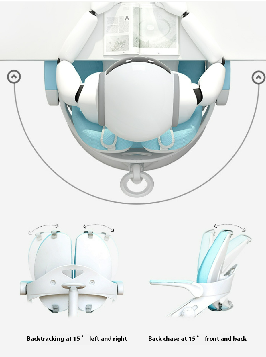 Children's Chair Learning Chair Adjustable Lift Chair Backrest ...