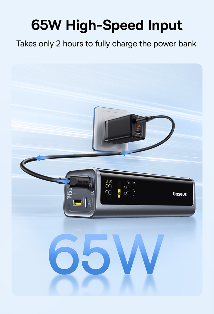 NEW] Baseus EnerGeek GP12 145W Max 20800mAh 4 Ports Super