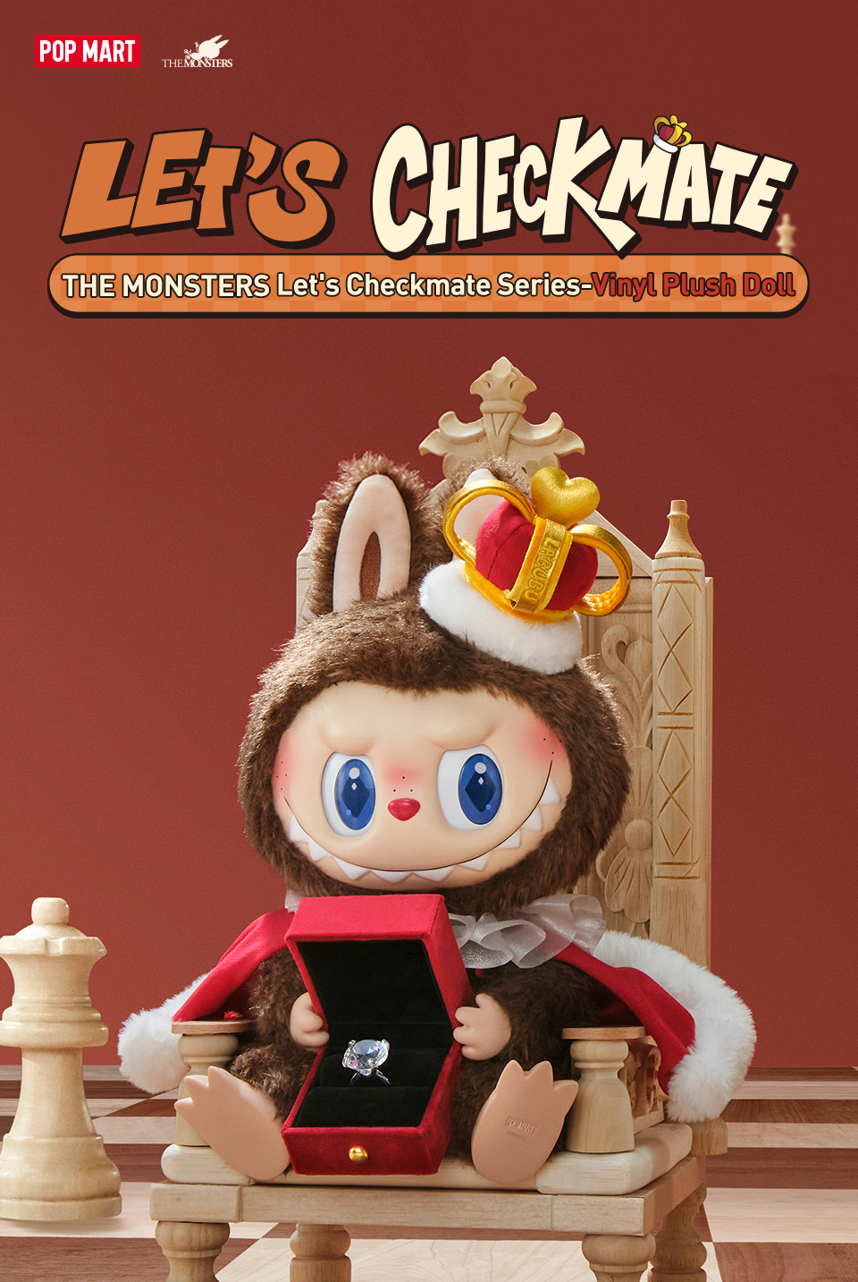 POP MART LET'S CHECKMATE フィギュア 新品未開封】POP MART THE MONSTERS Let's Checkmate ラブブ labubu