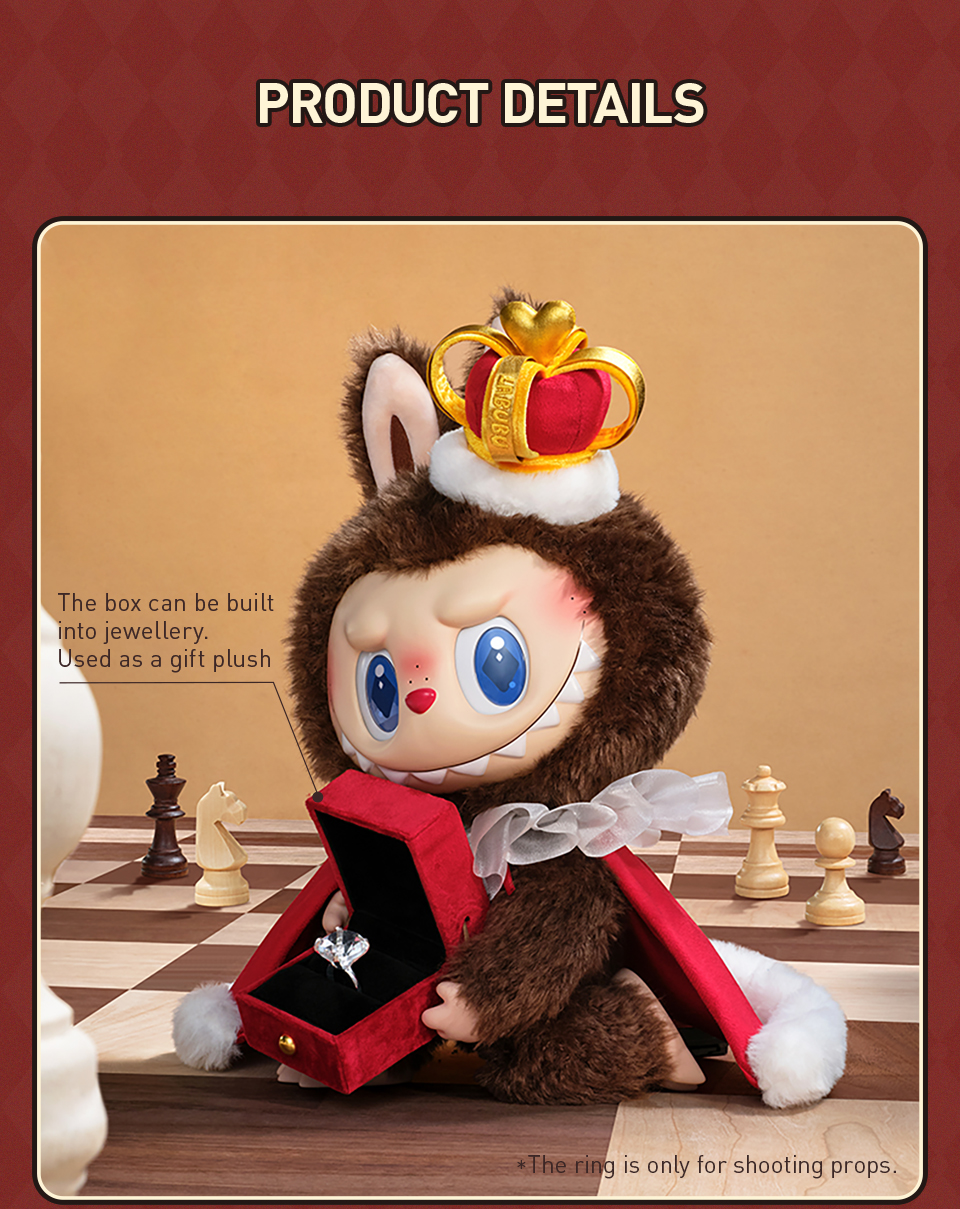 POP MART THE MONSTERS Let's Checkmate Series-Vinyl Plush