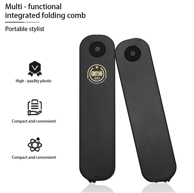 Three In One Folding Comb Oil Comb Back Comb Wide Toothed Texture ...