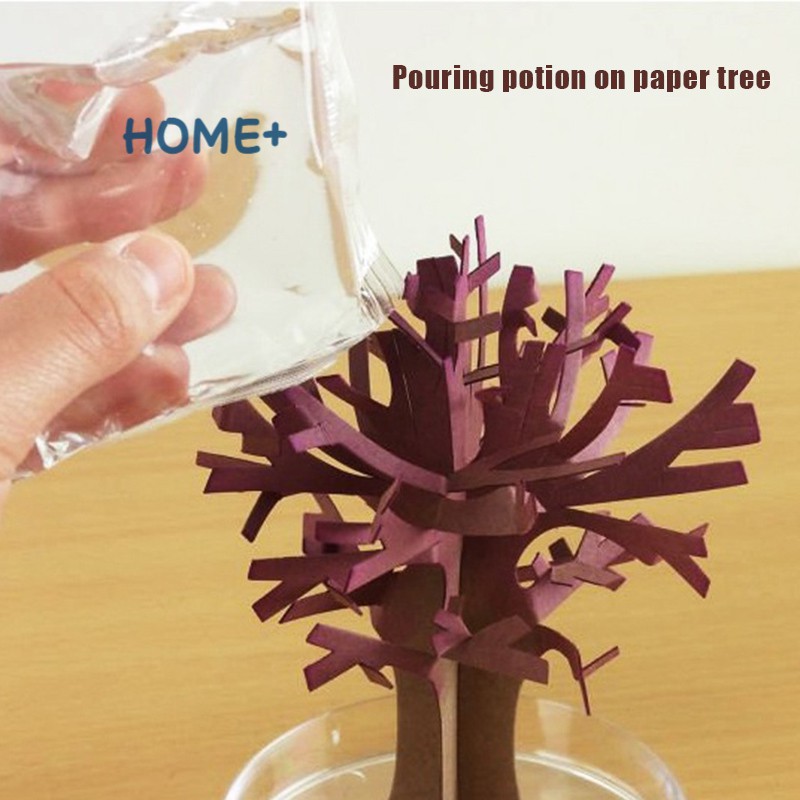 Ts Magic Growing Tree Paper Sakura Crystal Trees Desktop Cherry Blossom ...