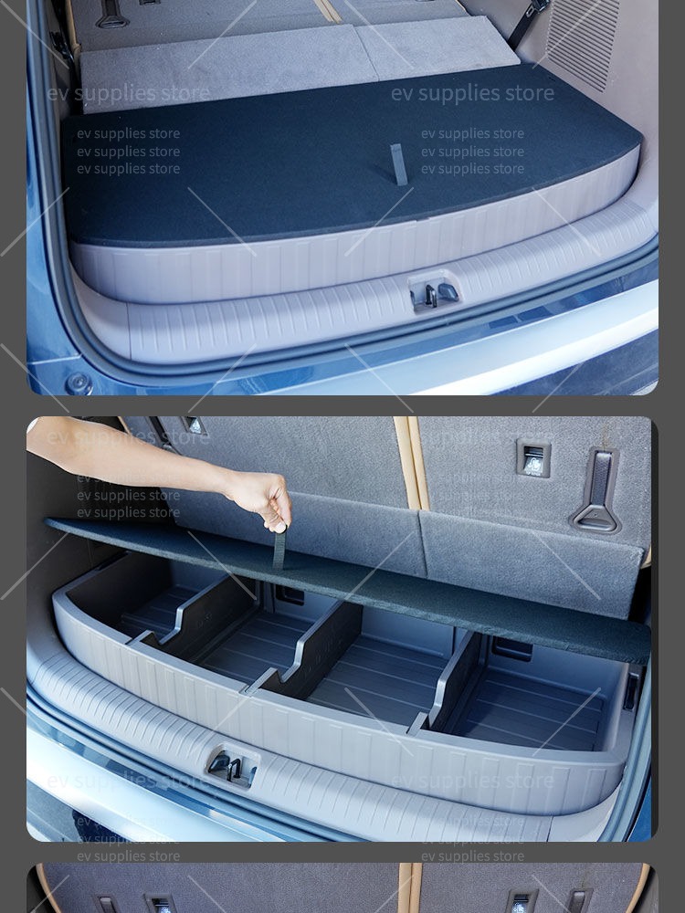 For denza d9 Rear Front Trunk Storage Box Frunk Organizer Tray with ...