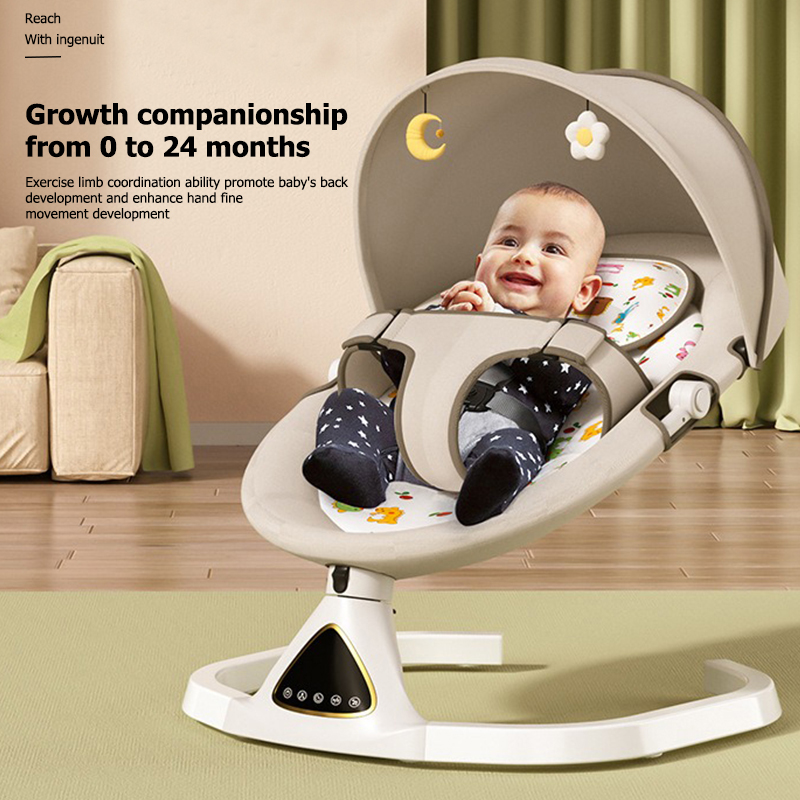 SG ⚡️Ready stock⚡️Baby Rocker Baby Swing Leaf Bouncer Electric Auto ...