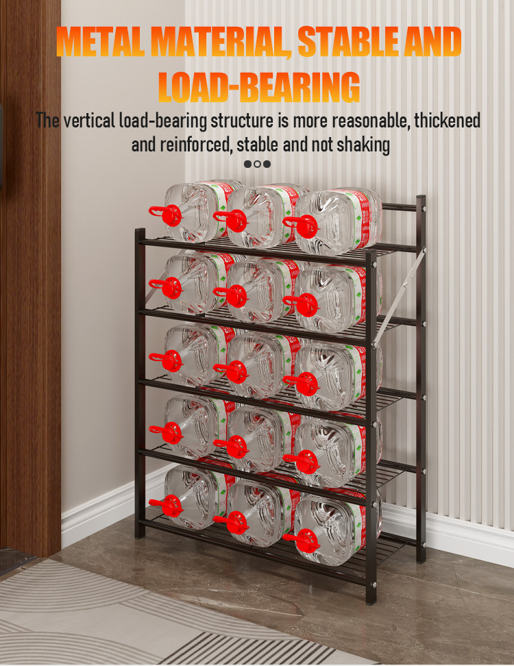 Sexy MAMA Monochrome 5 Tier | 6 Tier Steel Shoe Rack - Storage ...