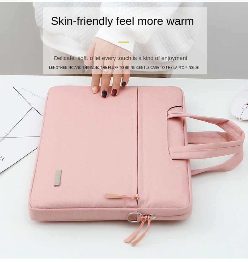 13 / 14 Inch Waterproof Laptop Bag with Power Pack - Inner Bag - Brown main image 0
