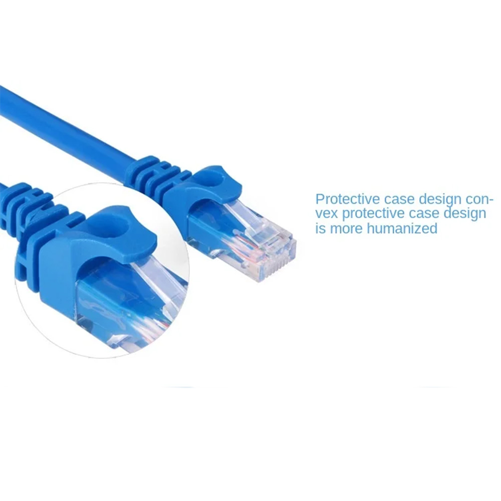Ethernet Cable RJ45 Cat6 Outdoor LAN Internet Cable 25m/45m/50m Blue ...