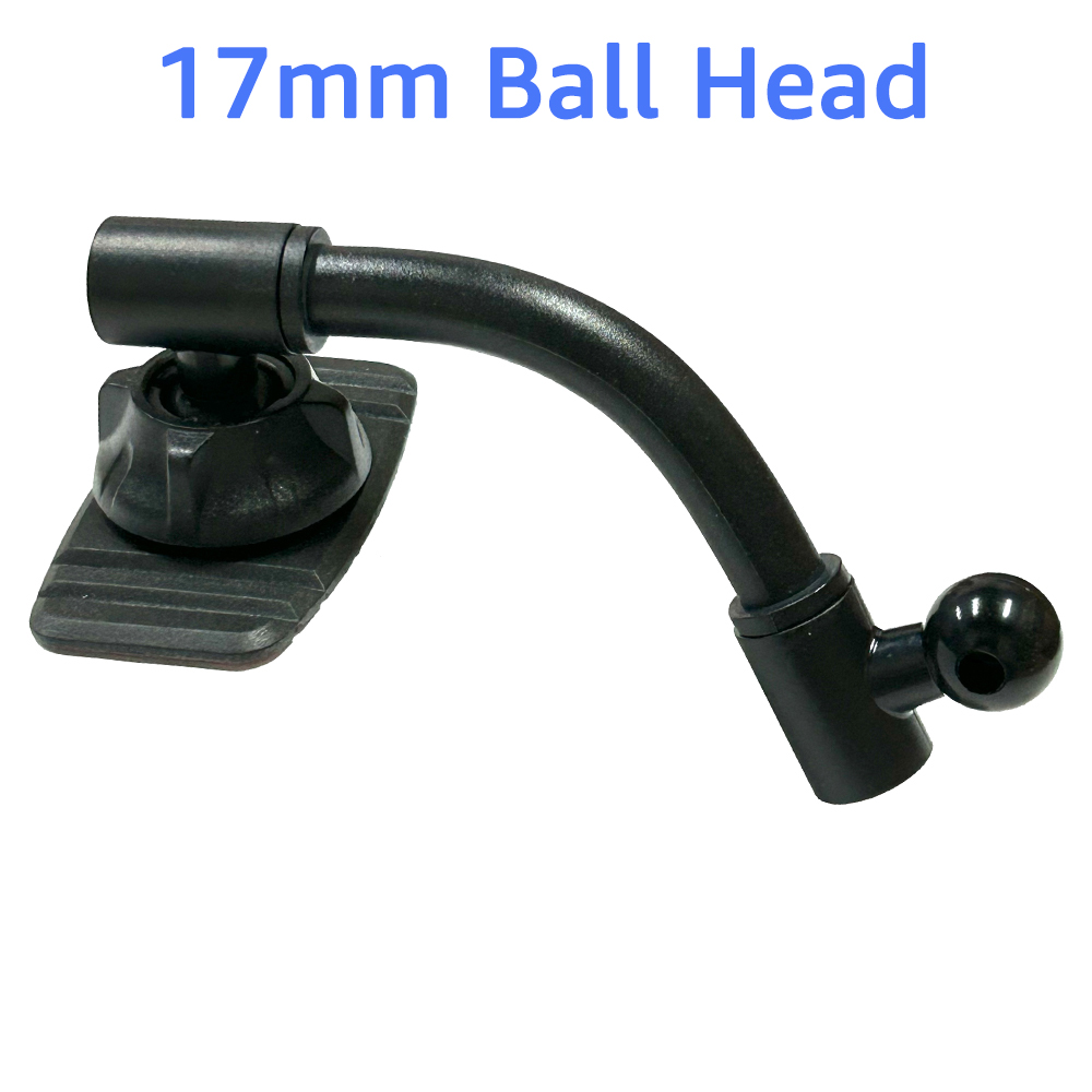 Untoom 17mm Ball Head Base for Car Phone Holder Bracket Glue Sticker ...