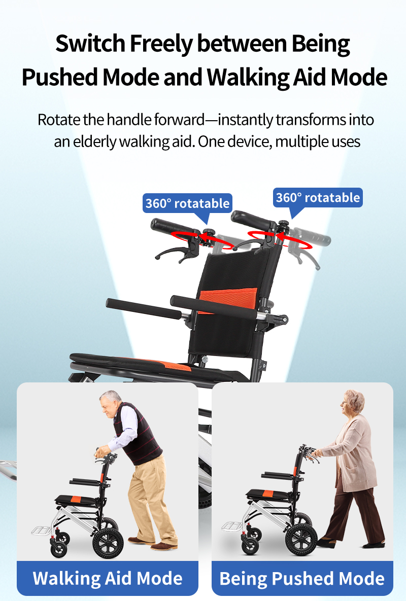 【SG Stocks】Airline-Approved Durable Lightweight Wheelchair and Walking ...