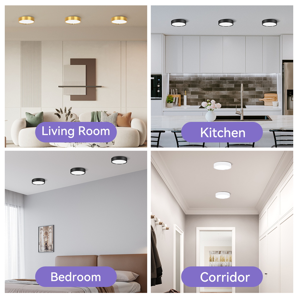 Surface Downlight 3 Colors Pin Light Led Ceiling Lights Modern Bathroom ...