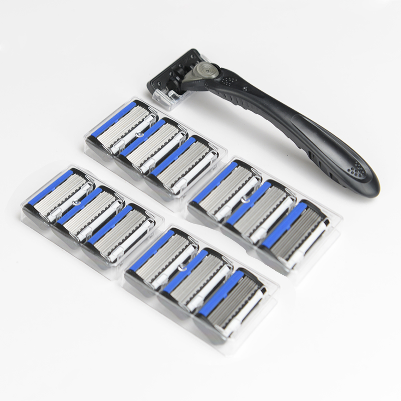 7-Layer Razor Head Manual Shaver, Blade Razor Safety Shaving Beard ...