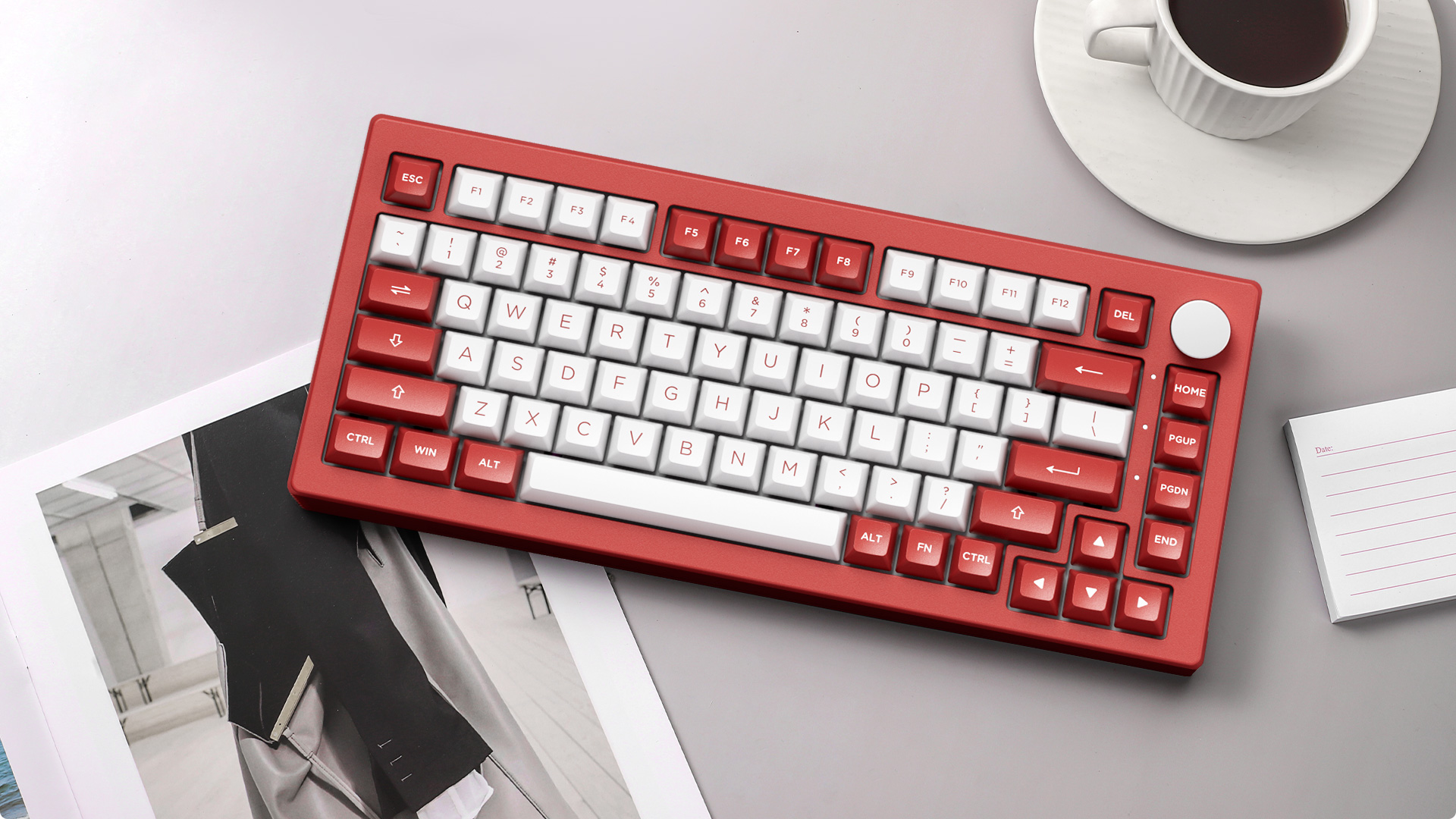 Akko Chicago 5075B Plus Wireless RGB Mechanical Keyboard wiht hot ...