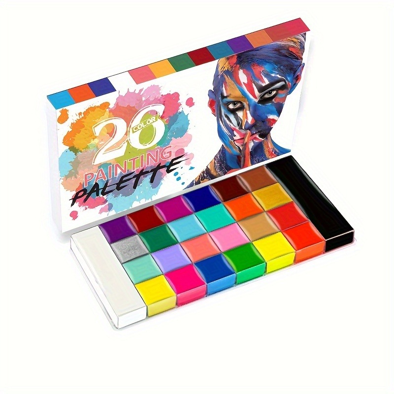 12/20/26 Colours Face And Body Ink Highly Saturated Diy Palette Oil ...