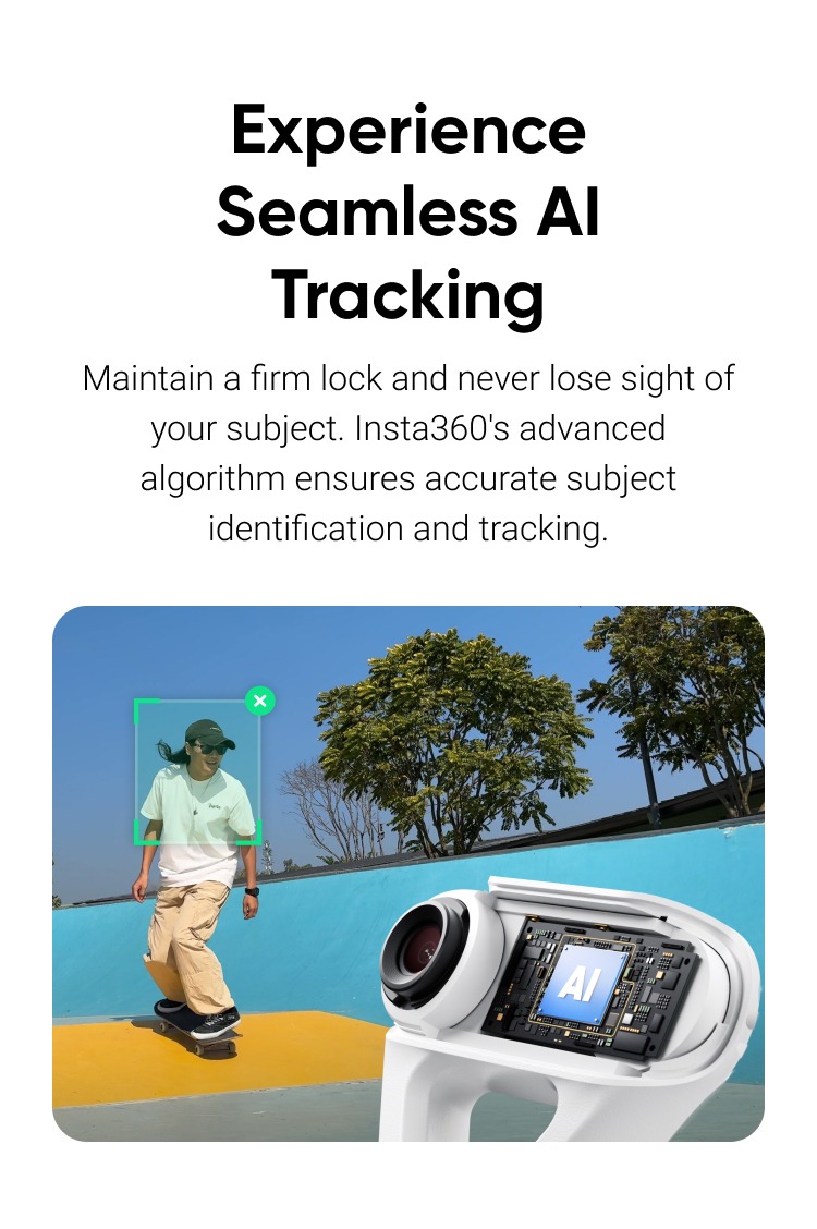 【STOCK】Original Insta360 Flow 2 Pro AI Tracker Visual Recognition For ...
