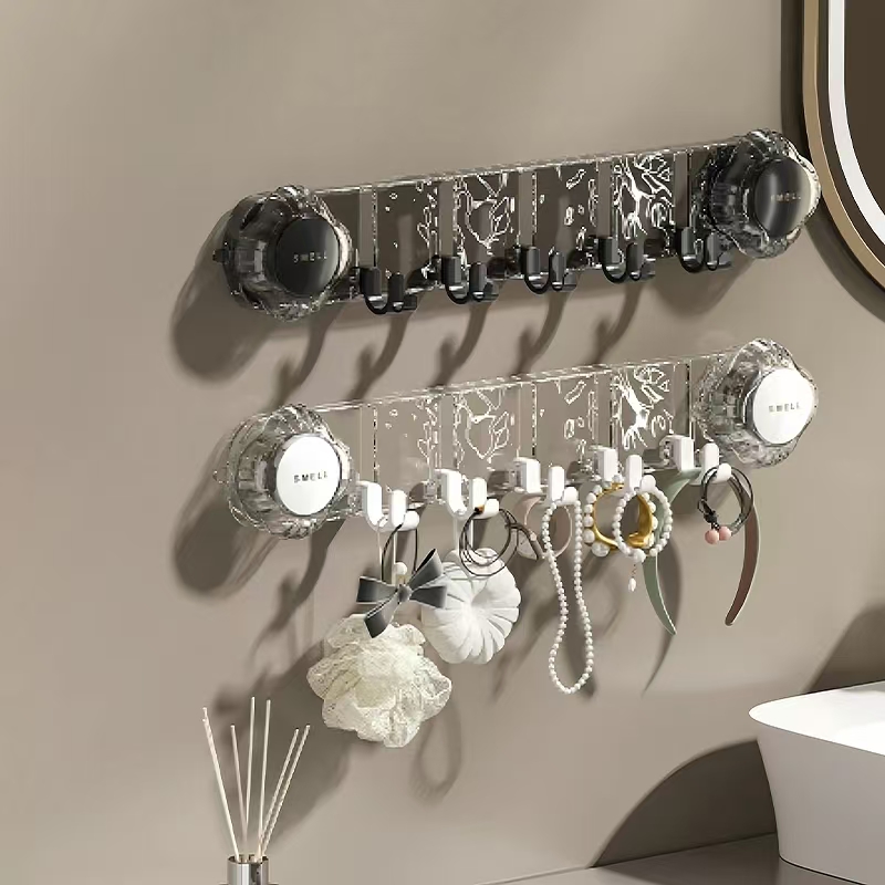 Heavy-duty multi-purpose plastic suction cup hooks for home robe coat ...