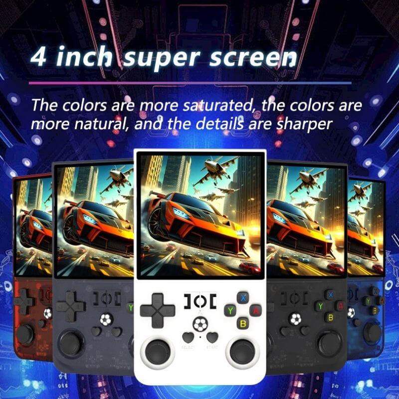 Mini R36S Max Retro Handheld Video Game Console System 4 Inch IPS ...