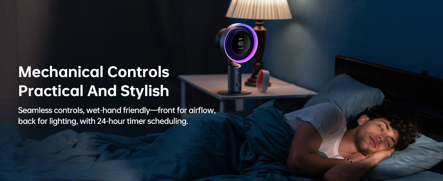 Gadgetoo Jisulife Table Fan Pro3 8000Mah Rechargeable Fan With Purification &Amp; Cooling