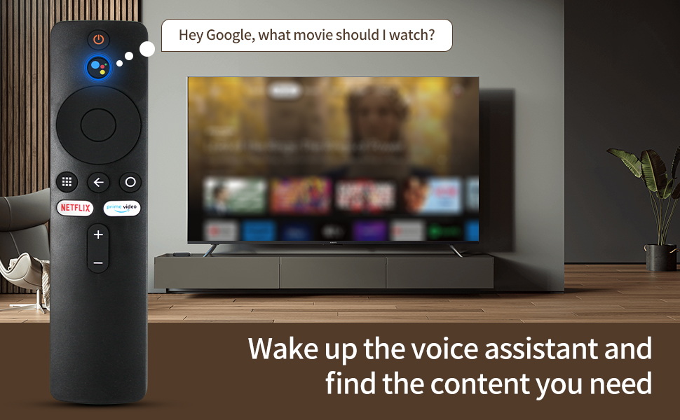 Replacement Remote for Xiaomi Mi TV Stick/Mi Box 4S 4K Bluetooth Voice ...