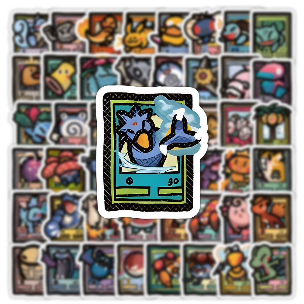 103Pcs pokémon Charizard Pikachu Waterproof stickers DIY Cup Notebook ...