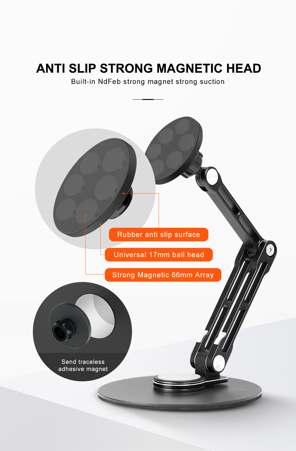 ZSCMALL Portable Monitor Stand Dual Screen Holder for Display, Tablet ...