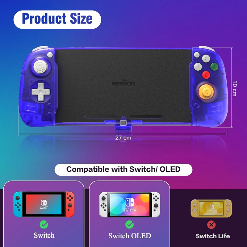 RETROFLAG Handheld Controller for Switch Console Nintendo Switch OLED ...