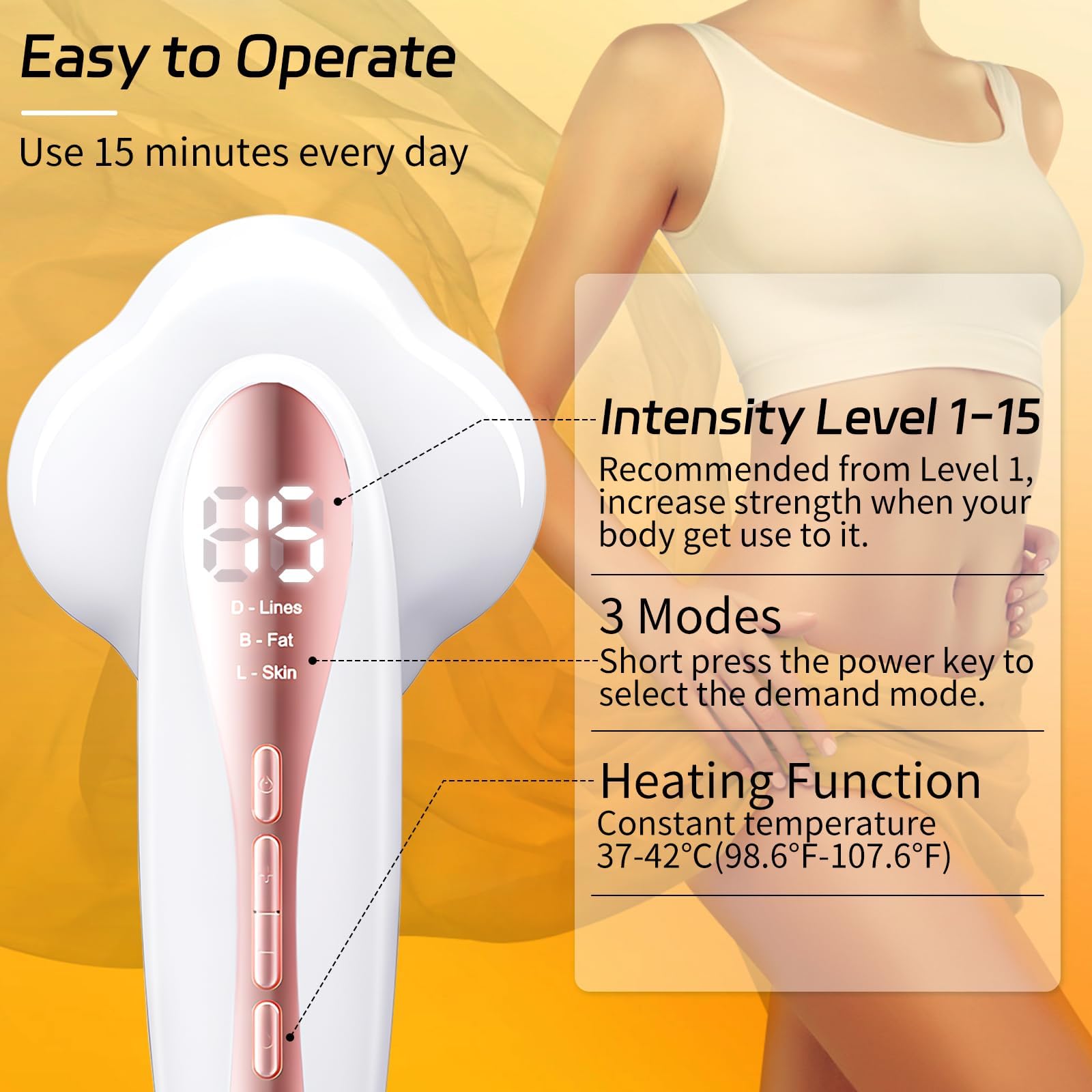EMS Body Slimming Machine Fat Burning Anti Cellulite Device Body — free download
