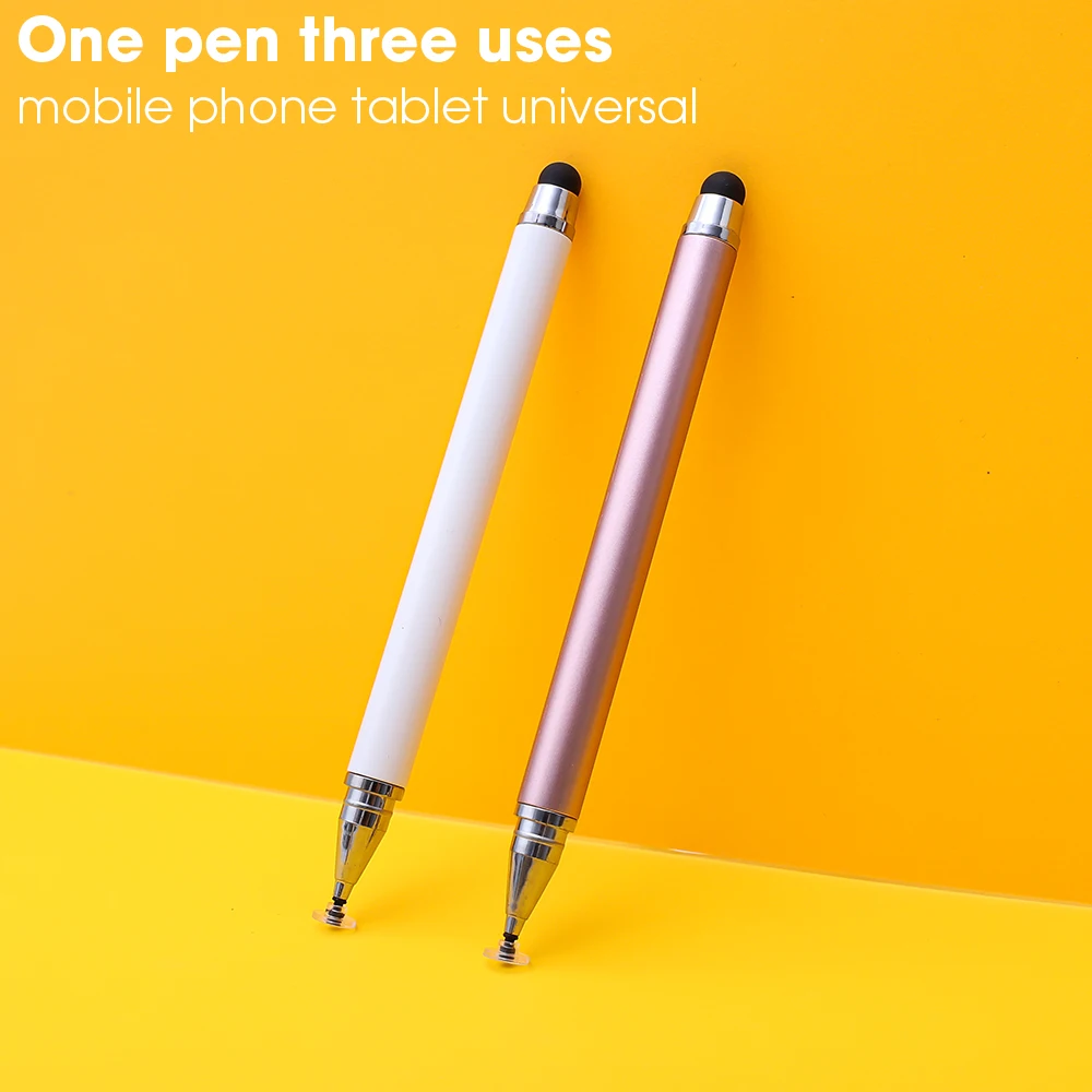 2-in-1 Smart Stylus Pen - Universal Capacitive for iPhone/iPad/Android ...