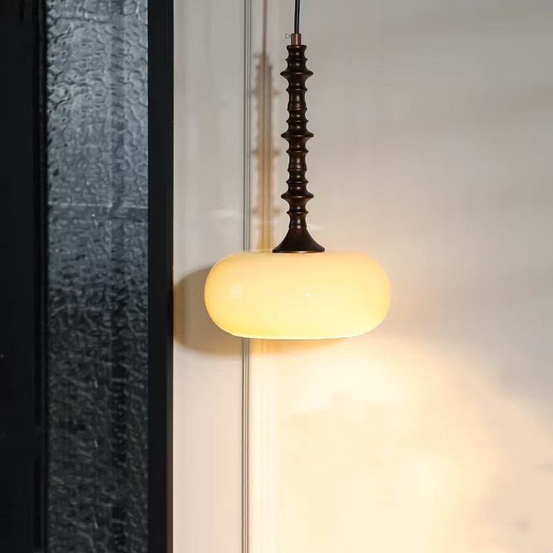 Nordic Glass Dining Chandelier Light Ceiling Vintage Dining Table