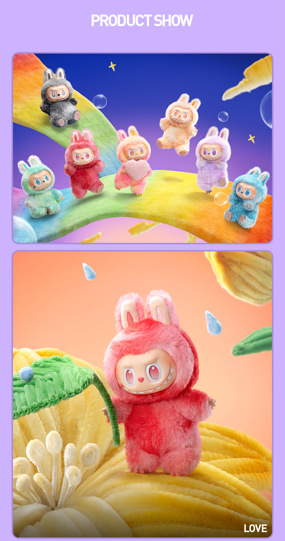 POP MART THE MONSTERS Big into Energy Series-Vinyl Plush