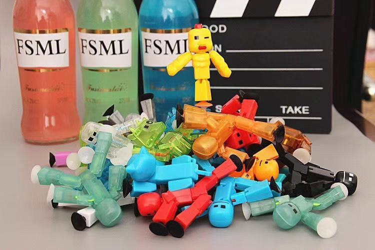 Stikbot Collectable Action Figures, Create Stop Motion Animation （1 ...