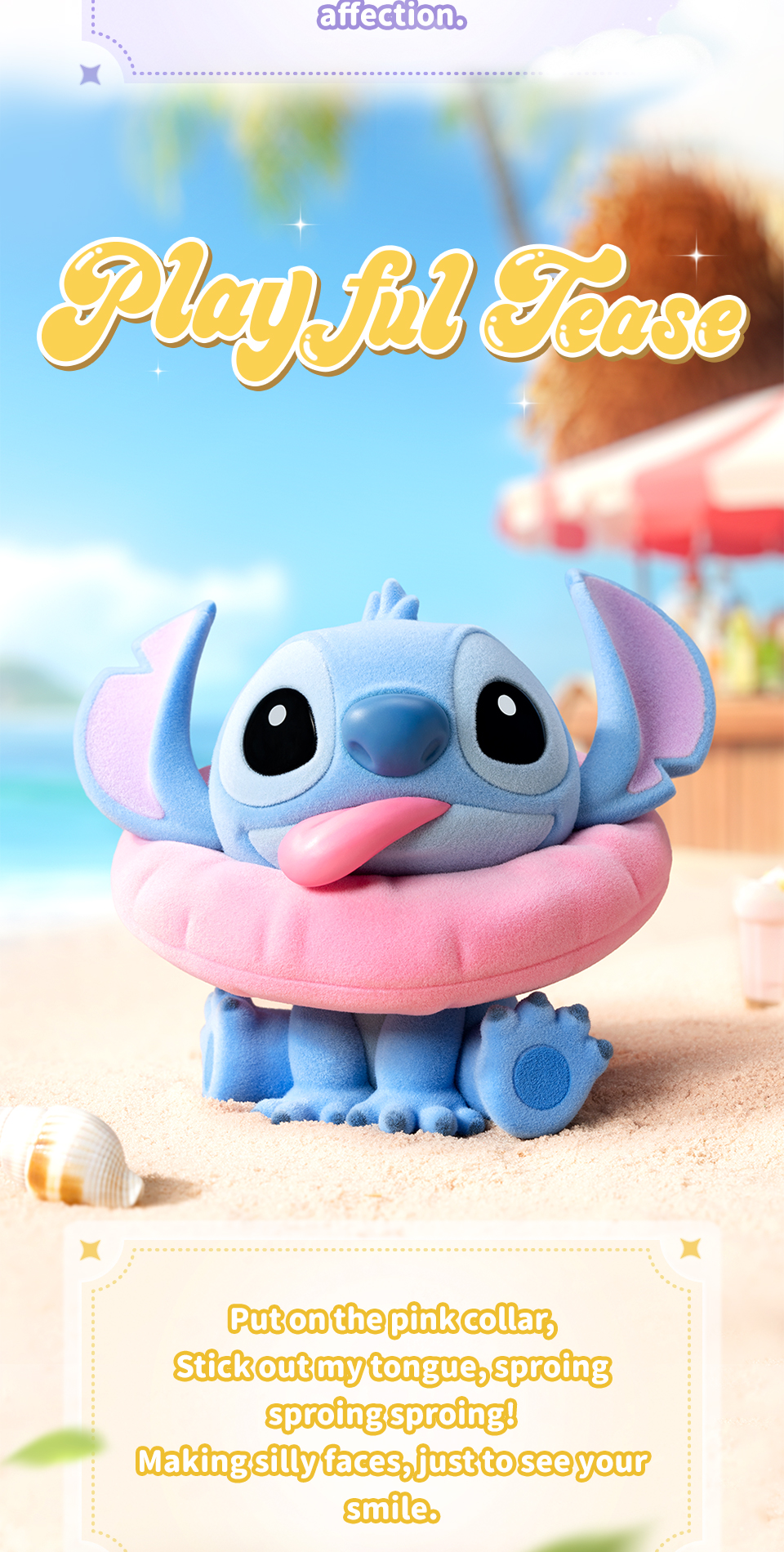 52TOYS Disney Stitch Sweet Pink Series Blind Box Figure Toy