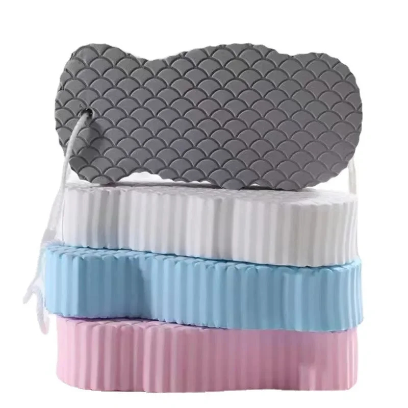 1 Soft Sponge Body Scrub Bath Exfoliating Spray Shower Brush | Shopee ...