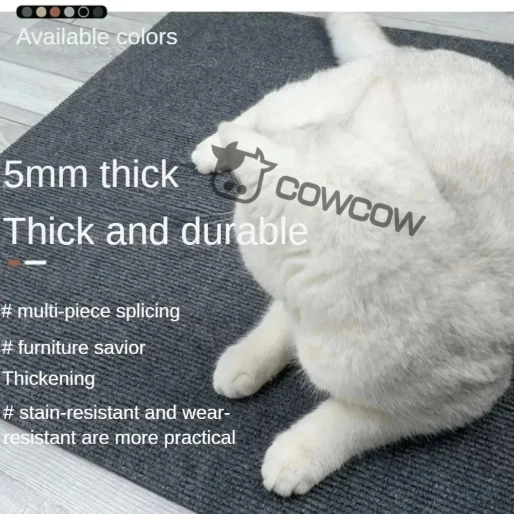 Cat Scratcher Self Adhesive Cat Scratching Pad Anti -Cat Grabbing Sofa ...