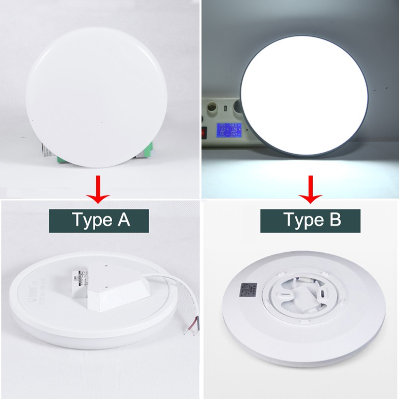 LED Motion Sensor Ceiling Light Sensor Lamp Auto Ceiling Light Mordern ...