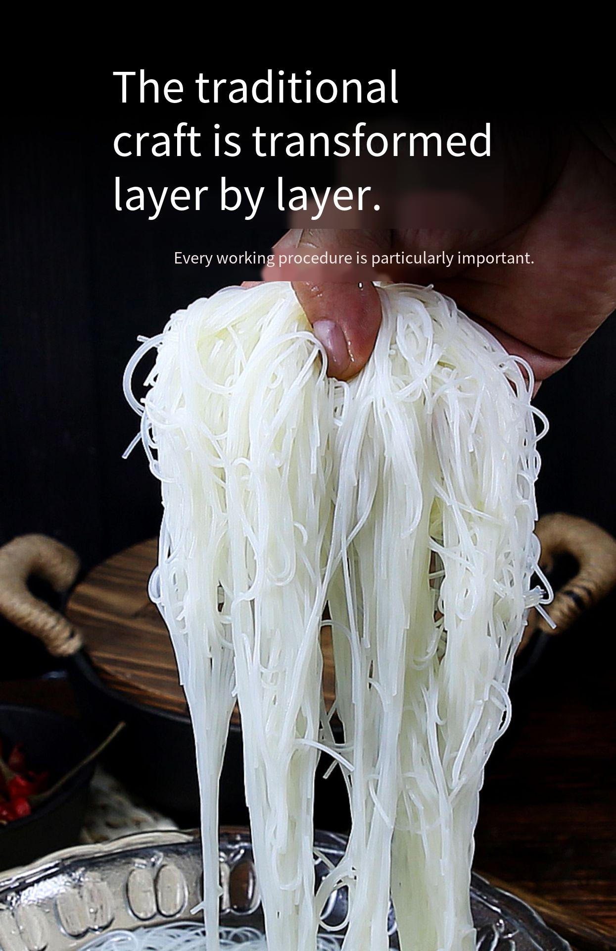 Jiangxi Rice Noodles Guilin Rice Noodles Cross-Bridge Rice Noodles Fine ...