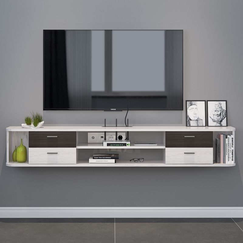 Free shipping TV console nordic wall-mounted TV cabinet wall cabinet ...