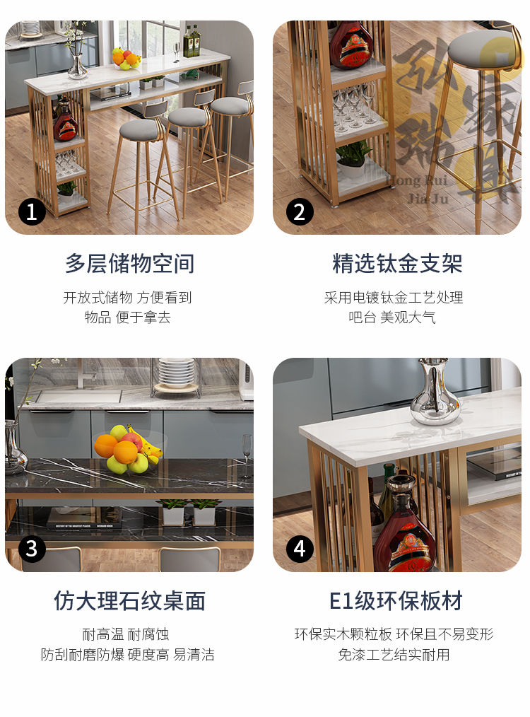 Free shipping Partition Bar Counter Home Living Room Small Balcony Long ...