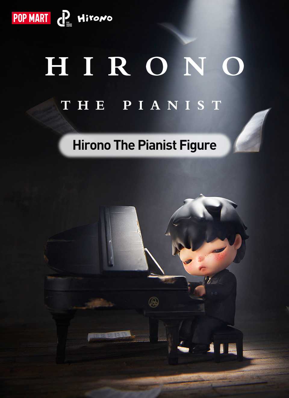 POP MART Hirono The Pianist Figure | Shopee Singapore