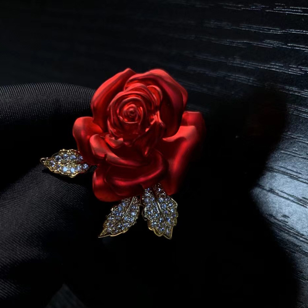 Rose Brooch Decoration Corsage Accessories