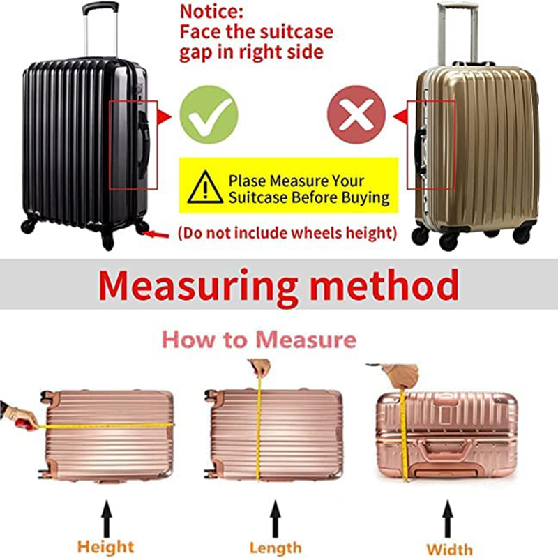 [SG Stock] Luggage Cover Protector Waterproof Transparent PVC Luggage ...