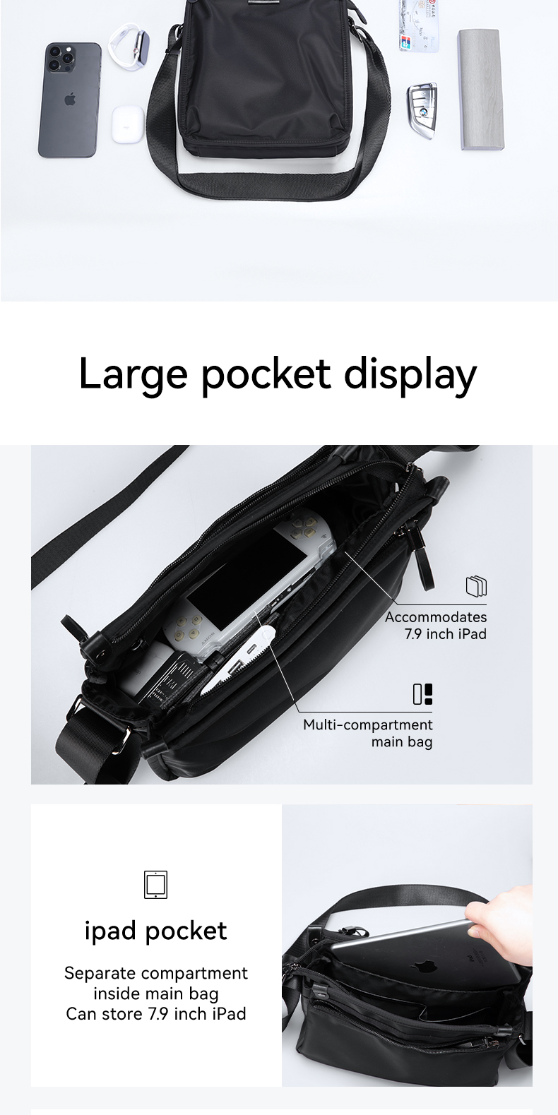 MARK RYDEN Sling Bag Men Messenger Bag | Shopee Singapore