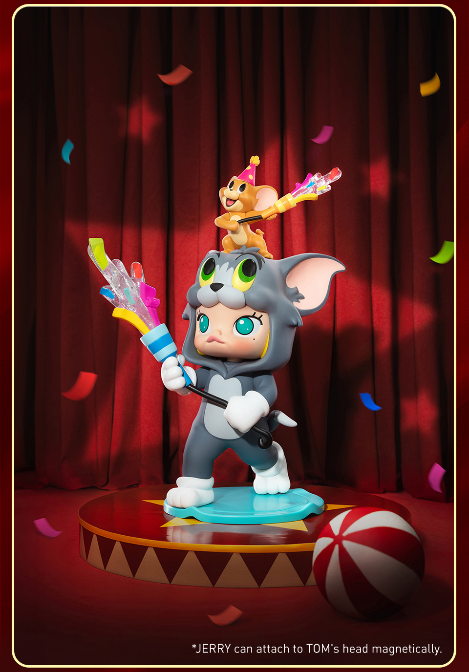 POP MART MOLLY × TOM & JERRY Figurine | Shopee Singapore