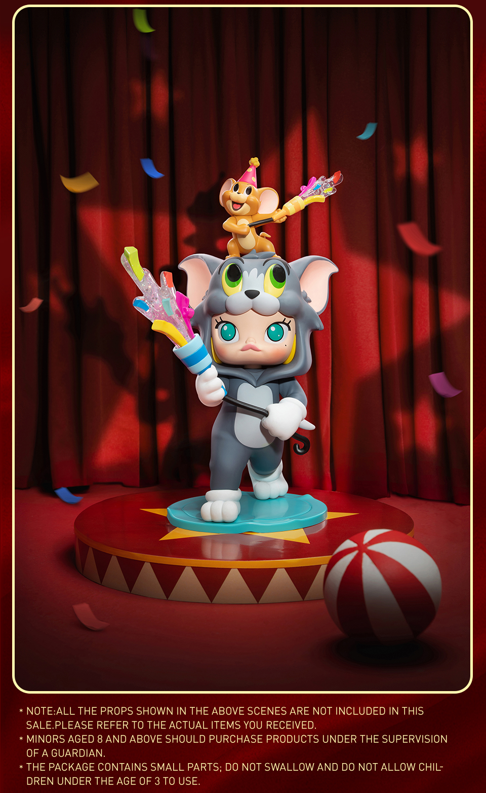 POP MART MOLLY × TOM & JERRY Figurine | Shopee Singapore