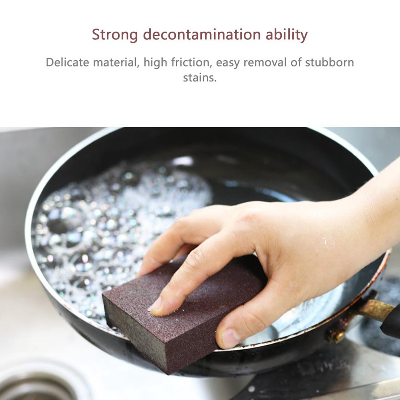 Magic Sponge Nano Eraser: Rust Remover and Descaling Brush for Pots and ...